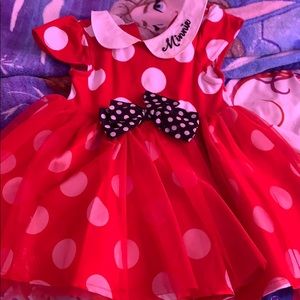 Minnie Mouse costume.